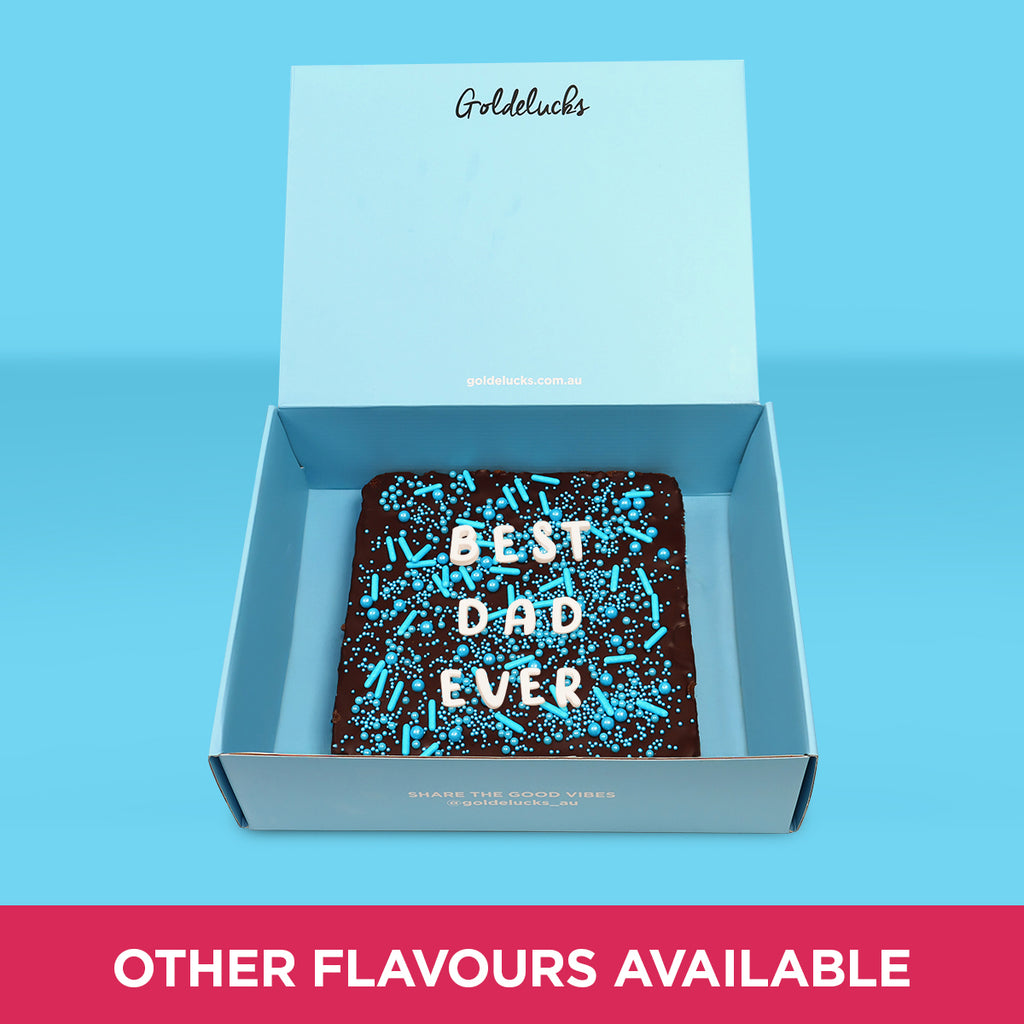 BEST DAD EVER Loaded Brownie