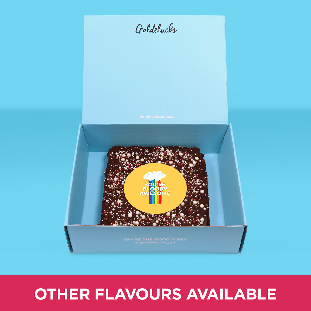 YOU'RE BLOODY AWESOME Loaded Brownie