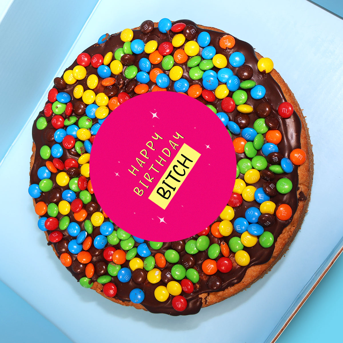 Rude HAPPY BIRTHDAY Giant Cookie – Goldelucks