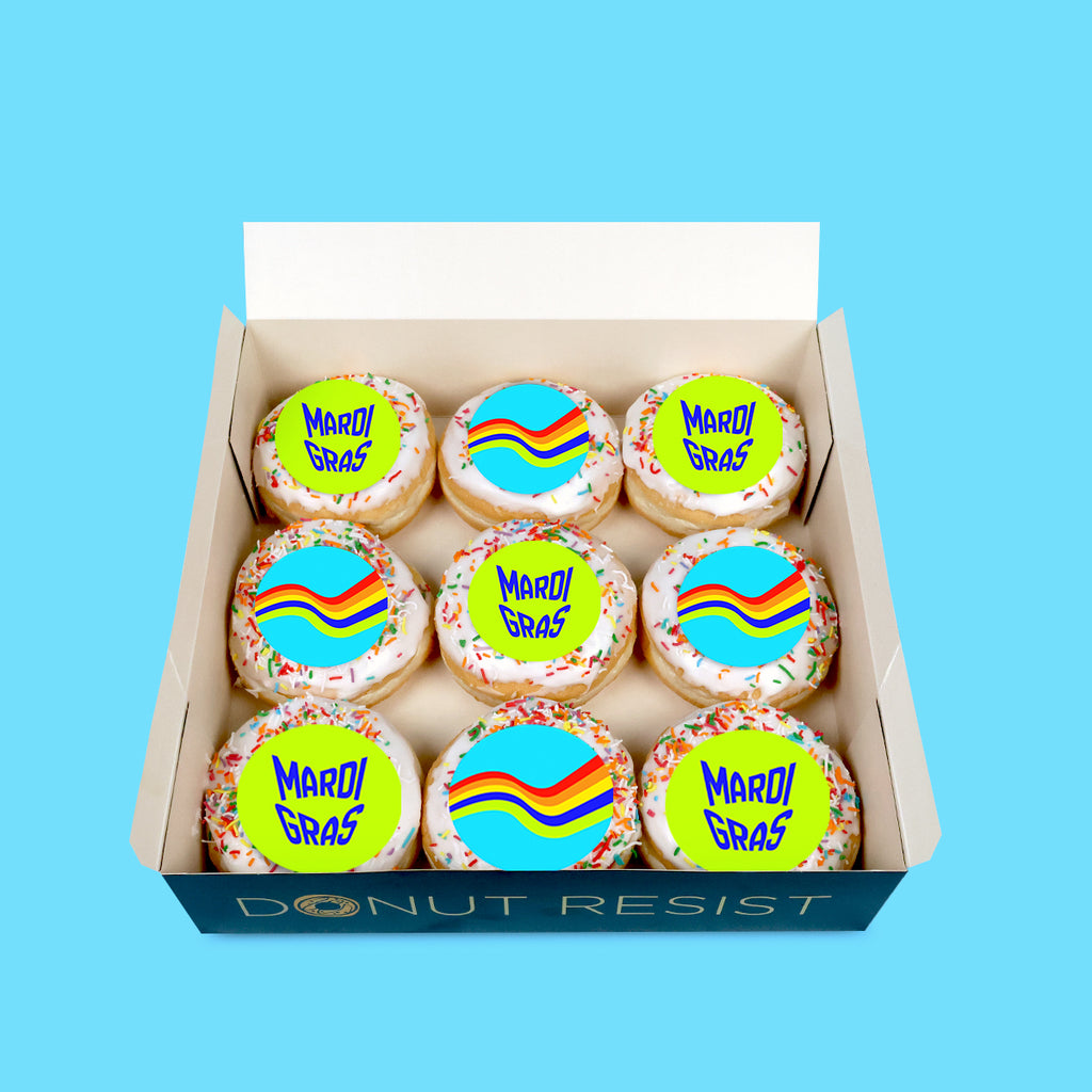 Mardi Gras Donuts