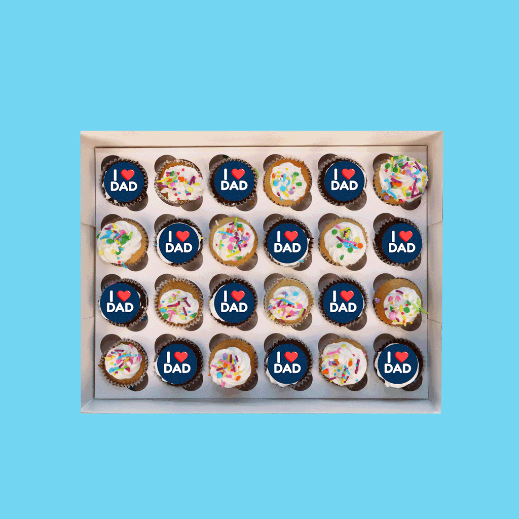 Mini Father's Day Cupcakes