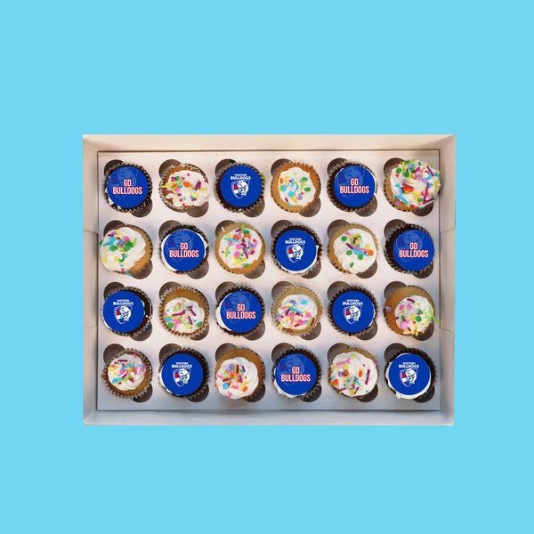 Mini Adelaide Crows Cupcakes - Goldelucks 