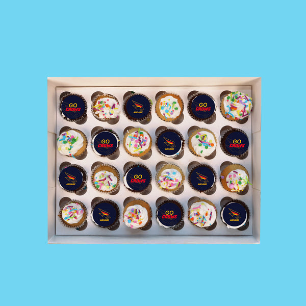 Mini Brisbane Lions Cupcakes - Goldelucks 