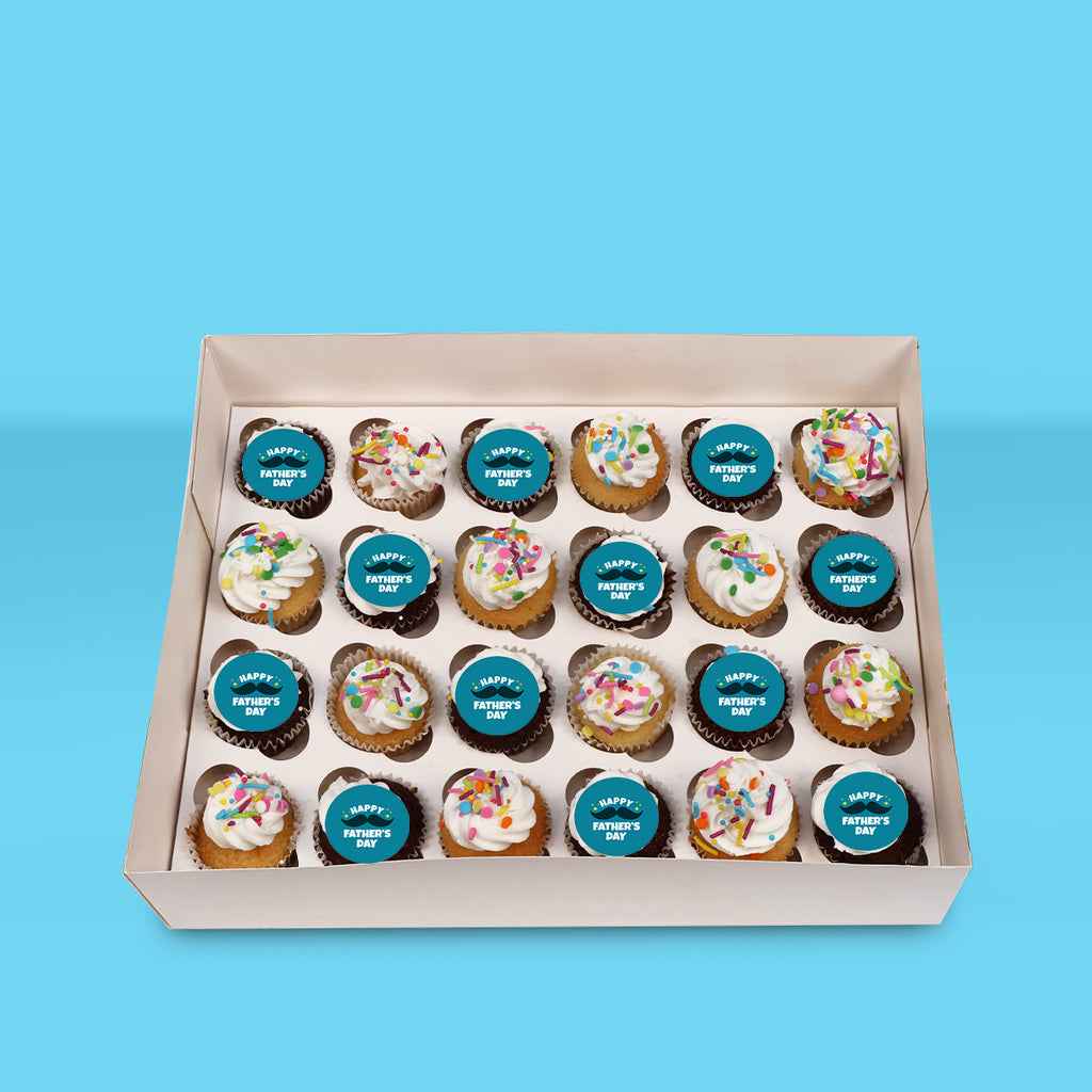 Mini Father's Day Cupcakes