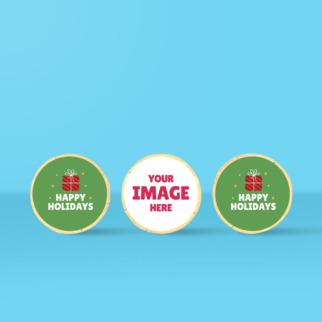 Personalised Happy Holiday Cookies