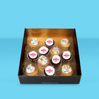 Personalised Rainbow Cupcakes
