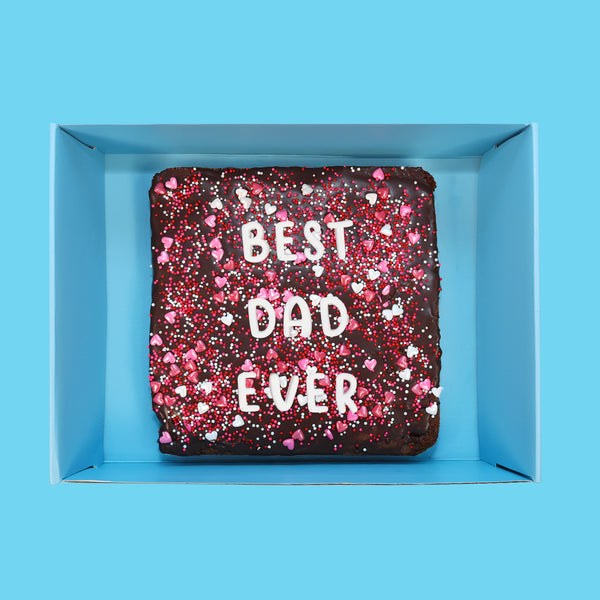 BEST DAD EVER Loaded Brownie