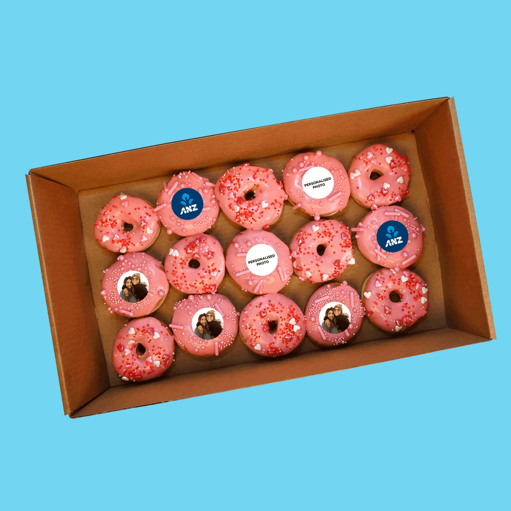 Personalised Pink Donuts