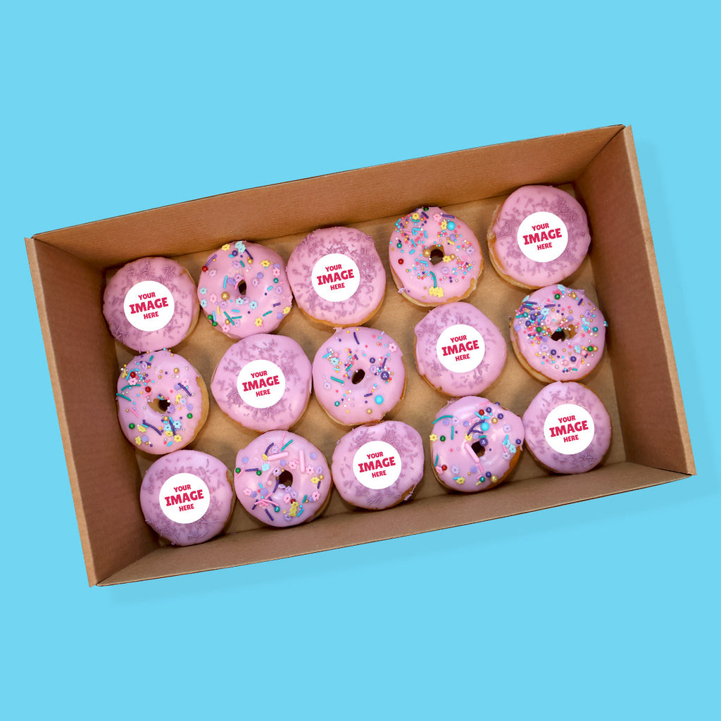 Red Personalised Donuts - Goldelucks 