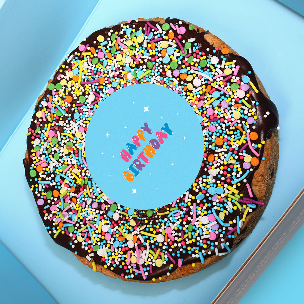 Rude HAPPY BIRTHDAY Giant Cookie - Goldelucks 
