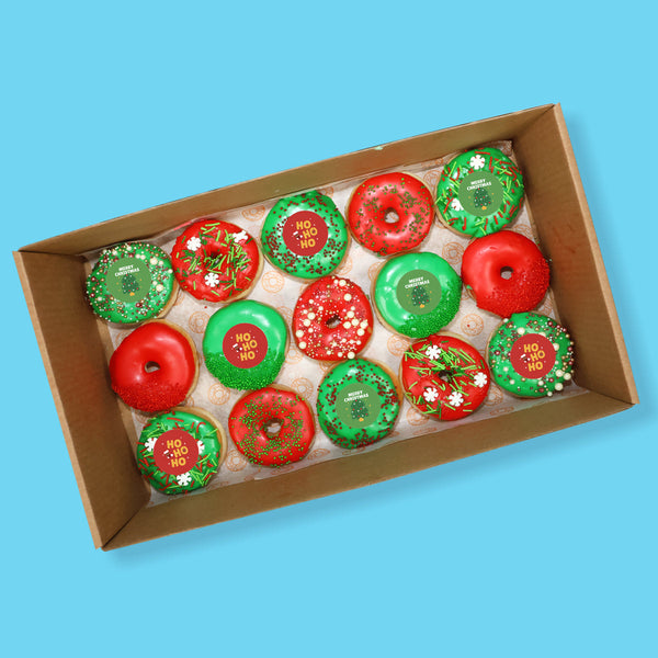 Happy Holiday Donut Box - Goldelucks 