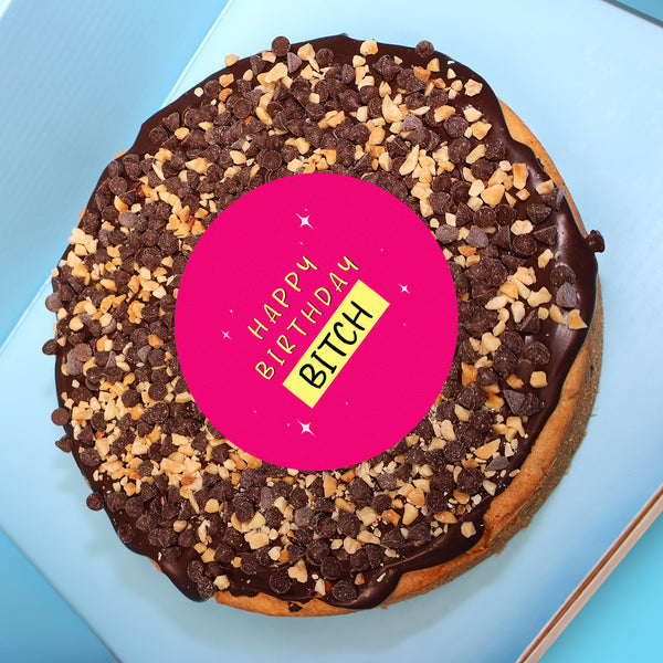 Rude HAPPY BIRTHDAY Giant Cookie