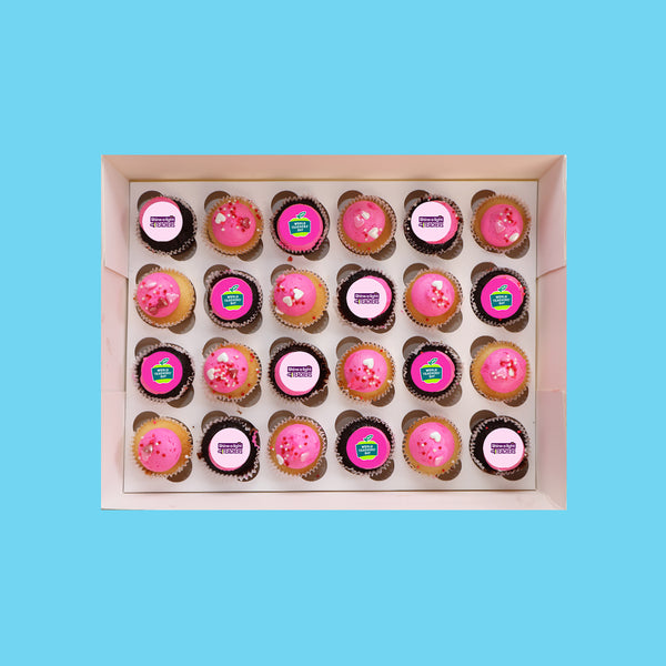 Mini Teachers' Day Cupcakes