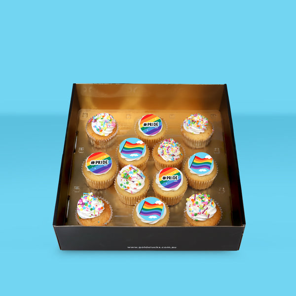 VEGAN Pride Cupcakes