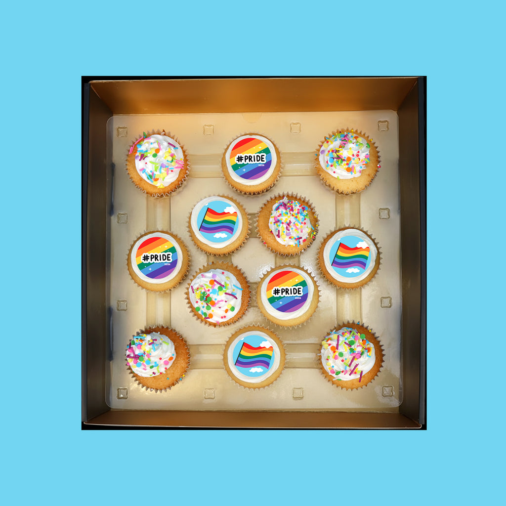 VEGAN Pride Cupcakes