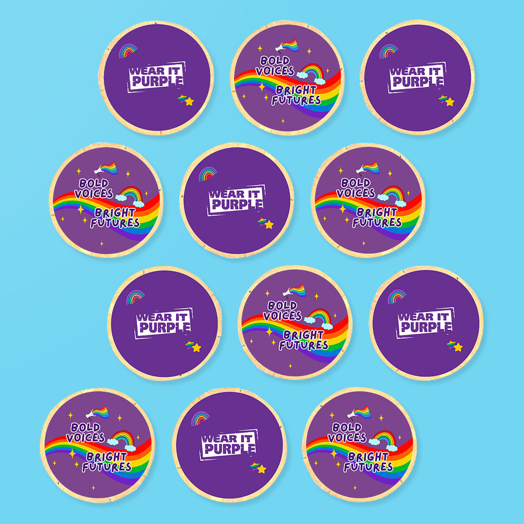 Wear It Purple Cookies