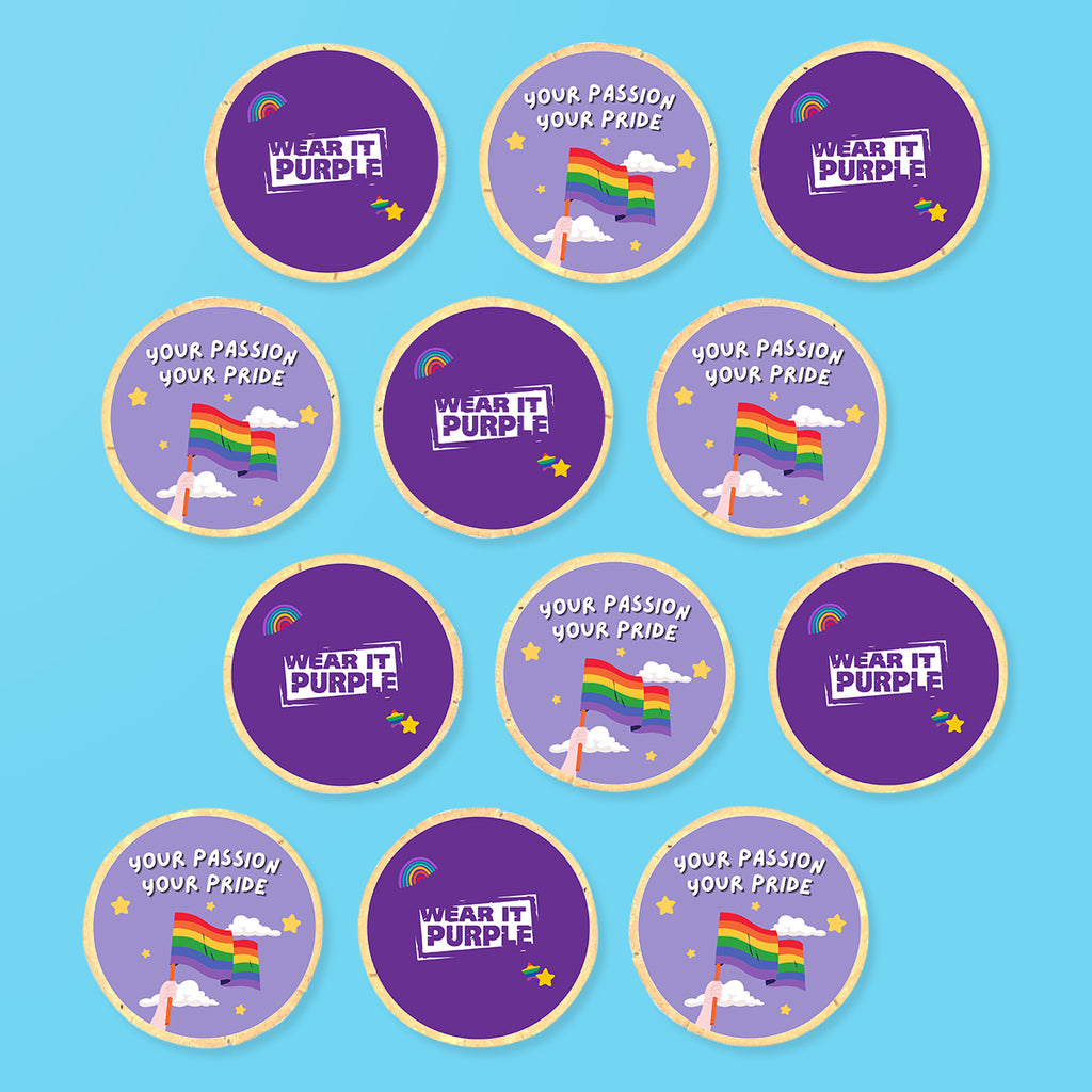 Wear It Purple Cookies