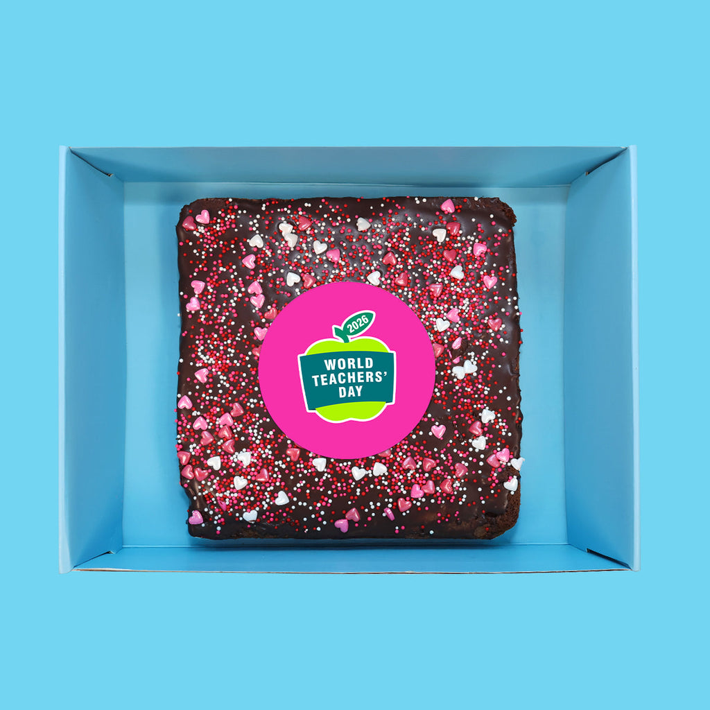 Shine a Light on Teachers Brownie - Goldelucks 