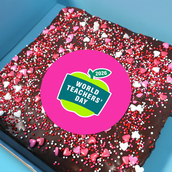 Shine a Light on Teachers Brownie - Goldelucks 