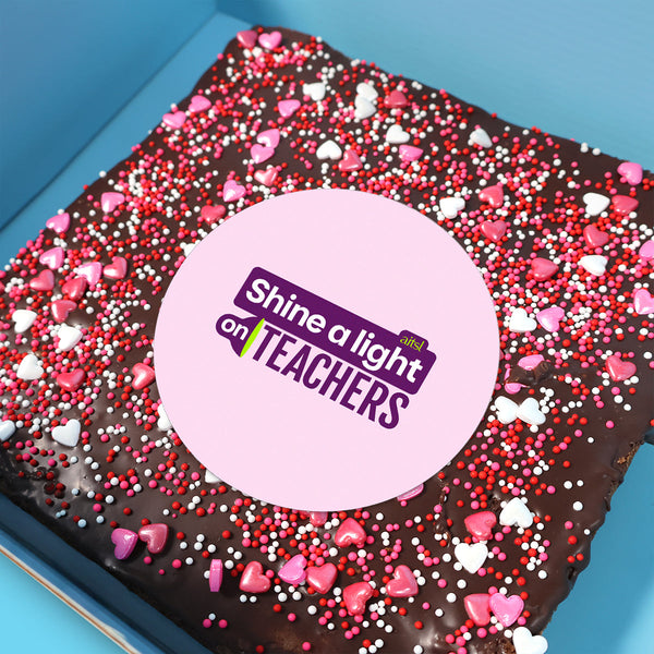 Shine a Light on Teachers Brownie - Goldelucks 