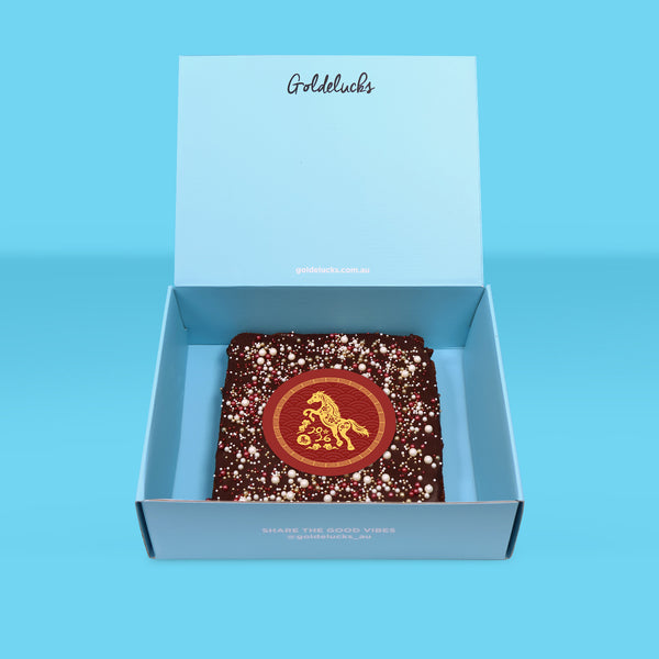 Lunar New Year Loaded Brownie